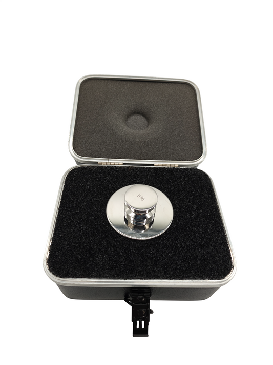 5kg Rice Lake Calibration Test Weight with Carry Case  - Weighing Systems | NEW