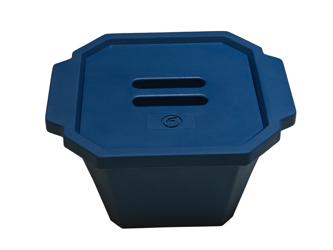 Fisherbrand 4.5 L Polyurethane Laboratory Ice bucket rectangular Blue with Lid