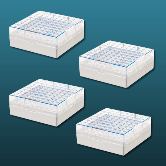 Thermo Scientific (4 PACK) [5026-0909] Storage CryoBox, 81 x 1-2 mL Vials