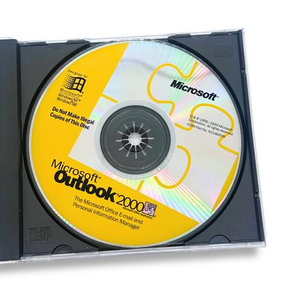 Microsoft Outlook 2000 CD With Product Key | Vintage Windows Software