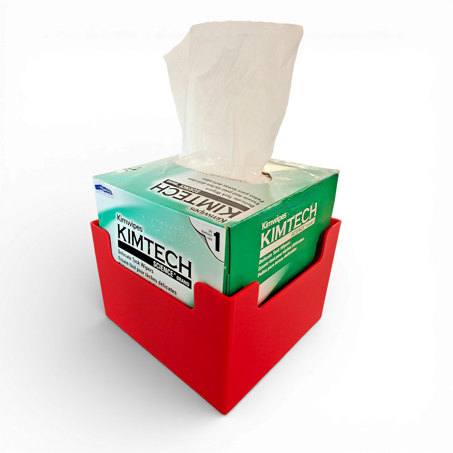 Push-Up Wiper Box for Disposable Lab Wipes, Tissues, Paper Towels Holder