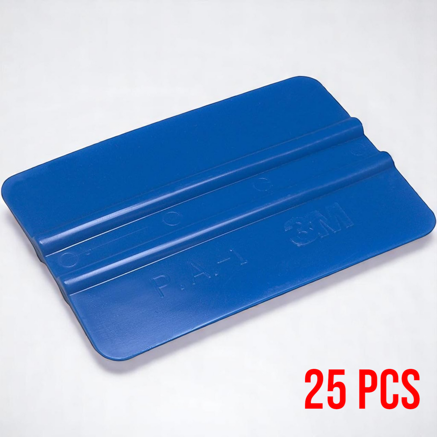 3M PA1-B Hand Applicator Squeegee Blue 25/Carton | Vinyl Wrap Tool