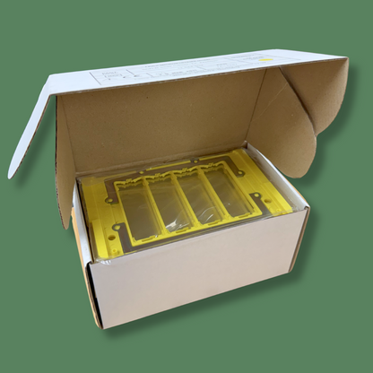 LEICA MICROSYSTEMS SCN-R Slide Carriers 11 544 502 | YELLOW | 12 Per Box