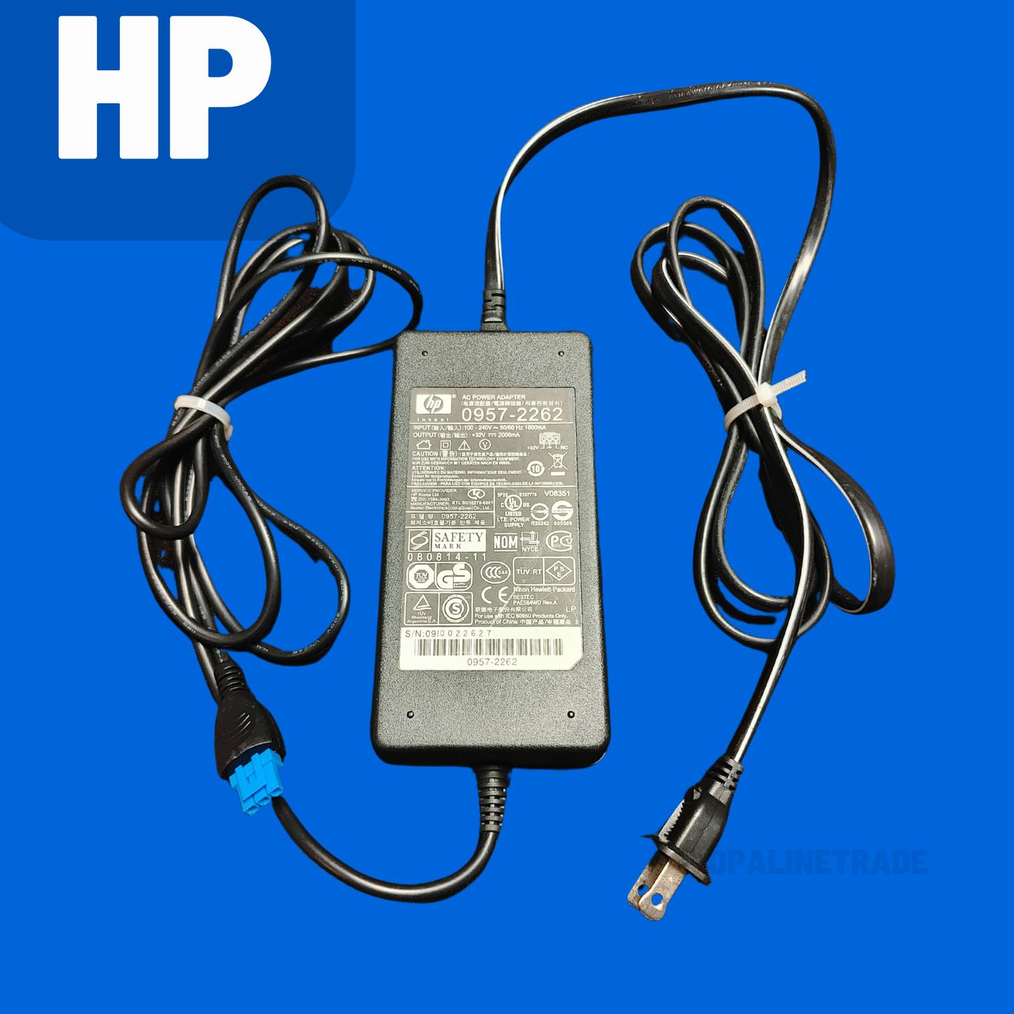 Genuine OEM HP 0957-2262 32V AC Adapter for Officejet Pro 8000 & 8500A Printer