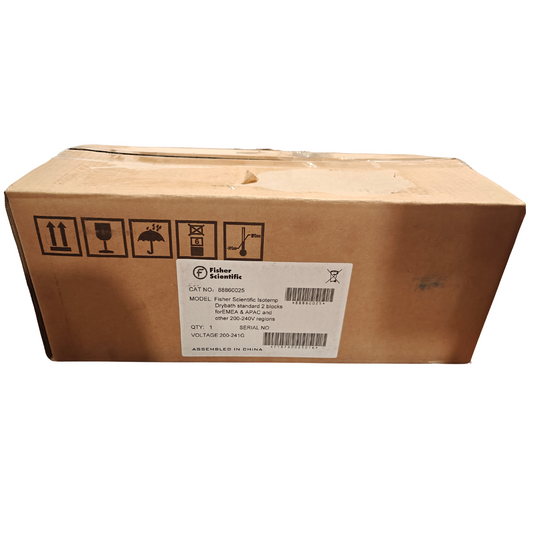 Fisher Scientific 88860025 Isotemp Digital Dry Bath Standard 2-Block | NEW