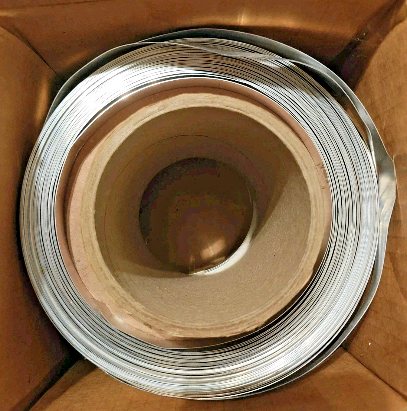 Roovers Aluminum Embossing Tape 1/2" x .012 – ( 10 ROLLS ) 1200 ft – Item# 2642