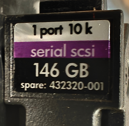 HP Invent 146GB 10K SAS 2.5" Hard Drive with HP Caddy ST9146802SS | NEW