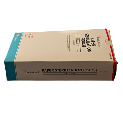 Cardinal Health 90610 Paper Sterilization Pouches 6" x 10" Heat Seal 200 | NEW