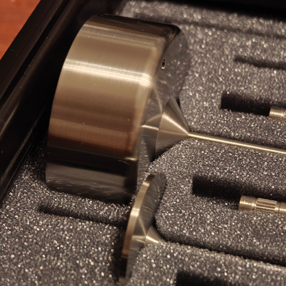 Brookfield Ametek RV Viscometer Spindle Set 316 SS Spindles 1-7 w/ Hard Case