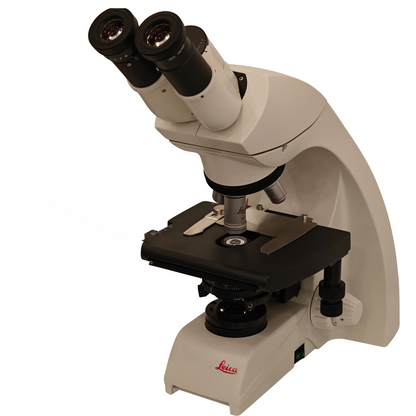 Leica DM750 Binocular Microscope w/ 4 HI PLAN Objectives 4x 10x 40x 100x Oil