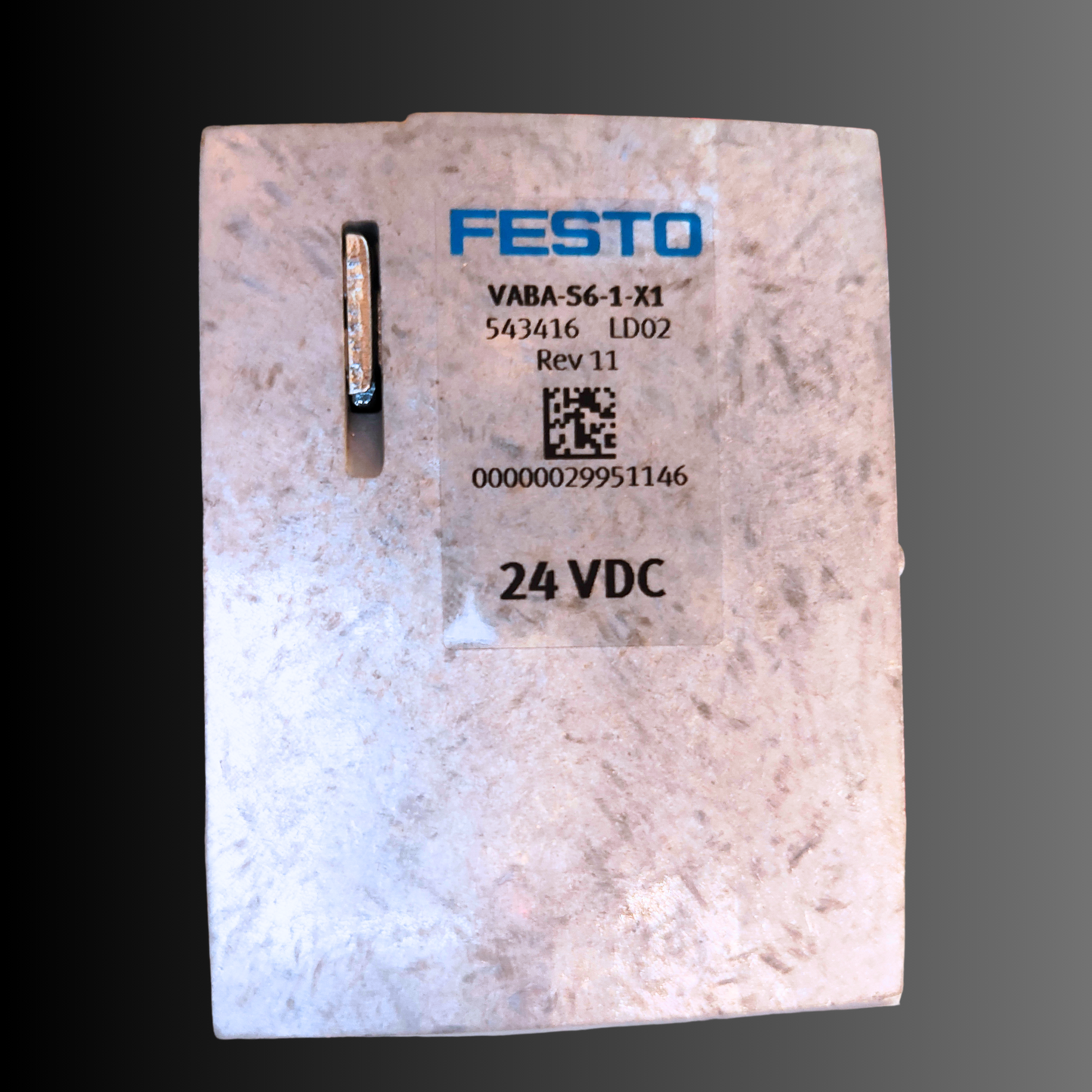 Festo CPX-FB40 Bus Node & VABA-S6-1-X1 Interface w/ Interlink Block & End Plate