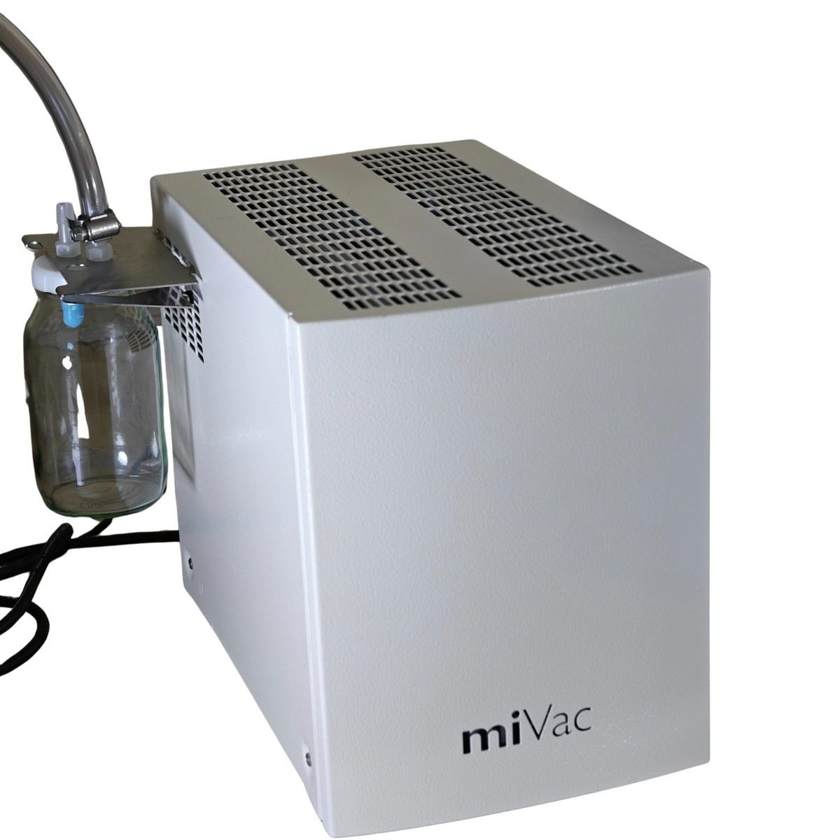 SP Scientific Genevac miVac Vacuum Pump QUP-12060-C00 120V with Glass Catch Jar