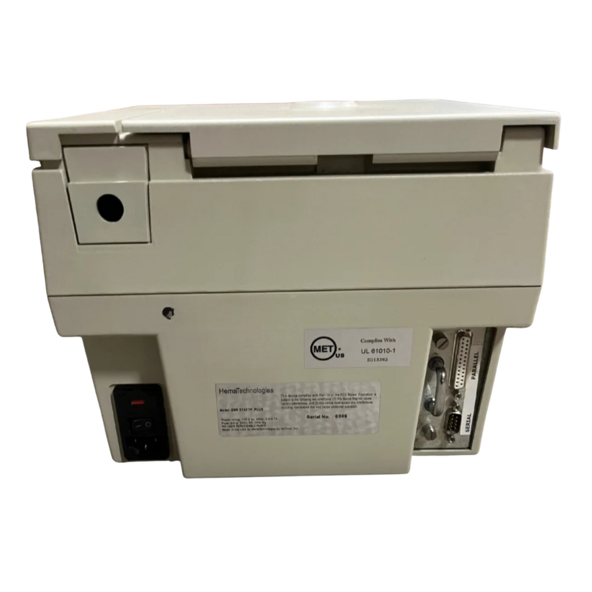 HemaTechnologies HT2001 ESR STAT PLUS Laser Kinetic Blood Analyzer Centrifuge
