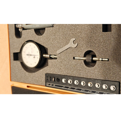 Mitutoyo 511-104N Dial Bore Gauge Set 0.7-1.4" Range .0001" 2923-10 Indicator