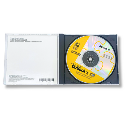 Microsoft Outlook 2000 CD With Product Key | Vintage Windows Software
