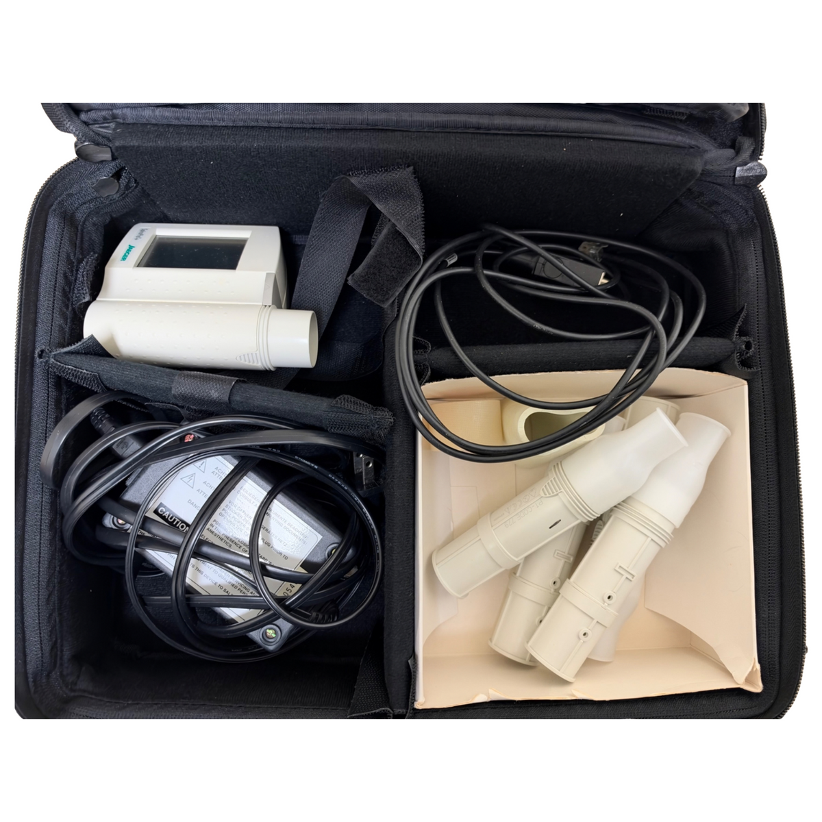 Viasys Jaeger SpiroPro Portable Spirometer Respiratory Testing Kit in Case