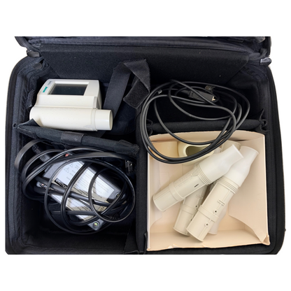 Viasys Jaeger SpiroPro Portable Spirometer Respiratory Testing Kit in Case