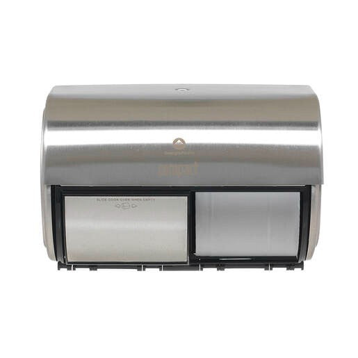 GP Pro Compact 56798 Side-By-Side Double Roll Toilet Paper Dispenser | NEW