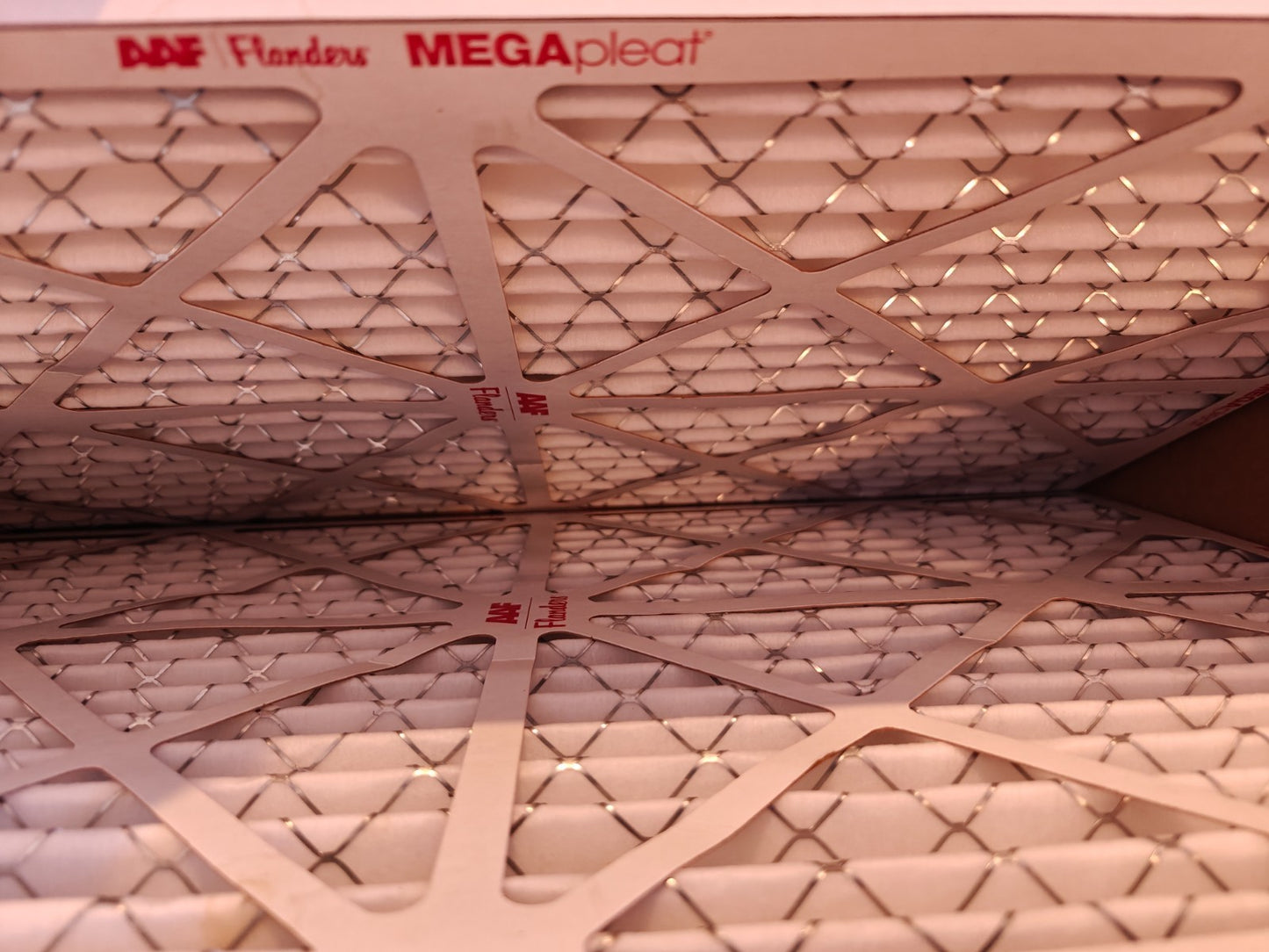 AAF Flanders 148802600 MEGApleat M9 | 16"x25"x2" HVAC Air Filters | 6-Pack | NEW