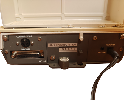 A&D HR-120 Digital Analytical Balance Laboratory Scale 120g x 0.1mg RS232 TESTED