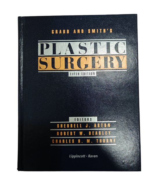Grabb & Smith’s Plastic Surgery 5th Edition Hardcover Lippincott Raven with CD