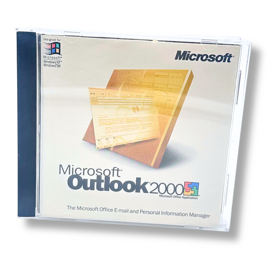 Microsoft Outlook 2000 CD With Product Key | Vintage Windows Software