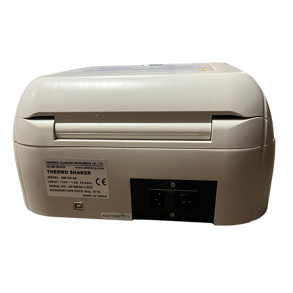 Allsheng MB100-4A Thermo Shaker Incubator for 4 Microplates 110V Lab Mixer