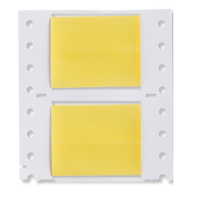 Brady PS-1000-2-YL Yellow PermaSleeve Polyolefin Wire Marking Sleeves 2" x 1.66"