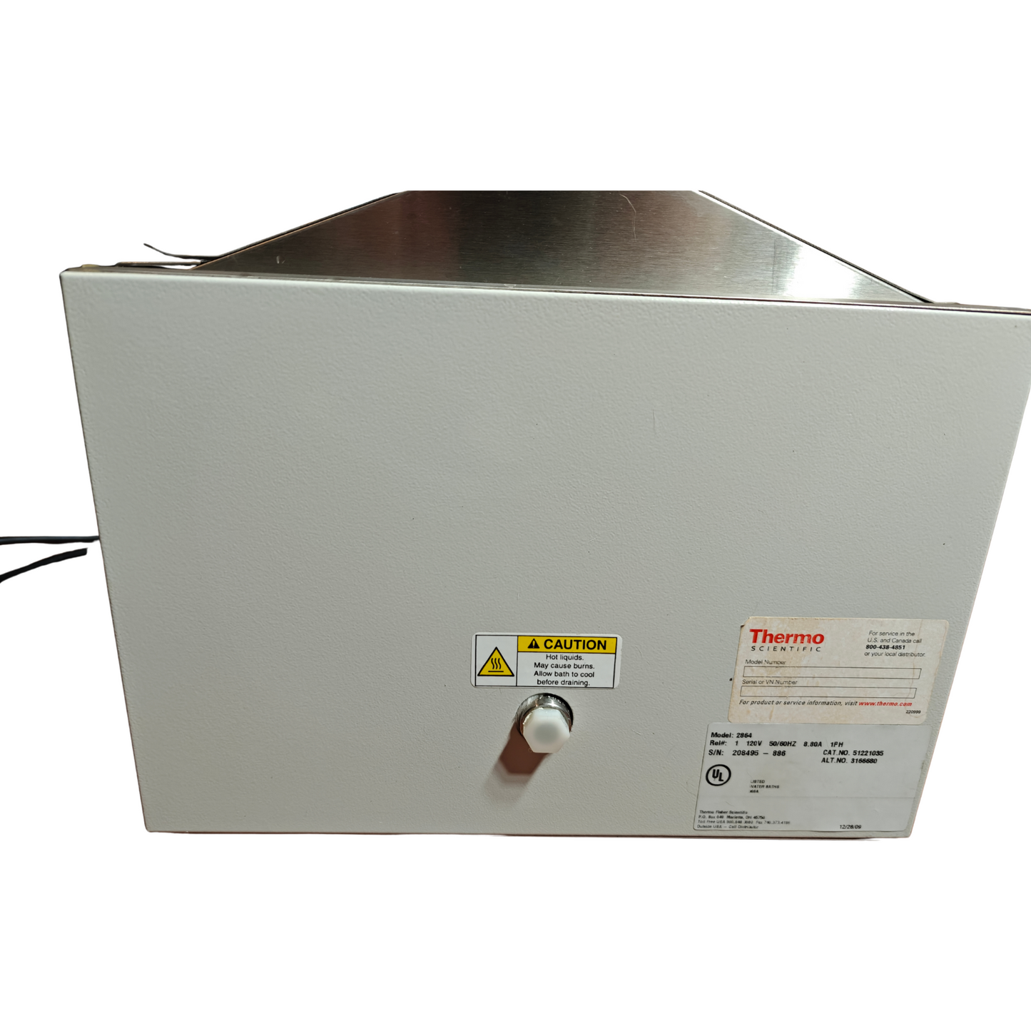 Thermo Scientific 51221035 Digital Circulating Water Bath - Model 2864