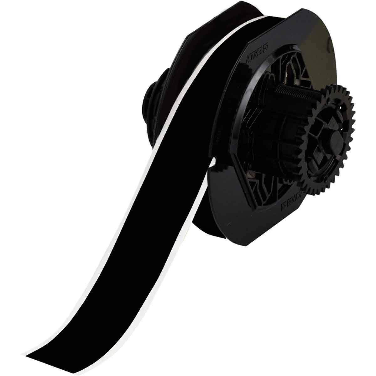 Brady B30C-1125-569-BK Polyester Label Tape | 1.125"| Black | BBP 30/31/33/35/37