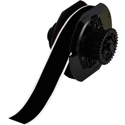 Brady B30C-1125-569-BK Polyester Label Tape | 1.125"| Black | BBP 30/31/33/35/37