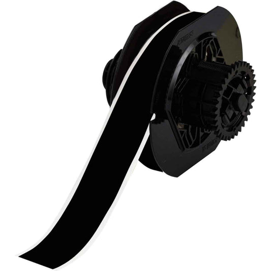 Brady B30C-1125-569-BK Polyester Label Tape | 1.125"| Black | BBP 30/31/33/35/37