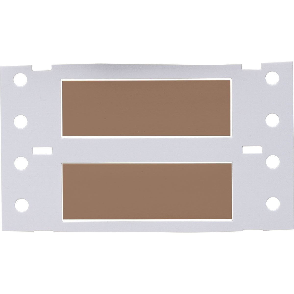 Brady PS-500-2-BR | 2" x 0.5" | PermaSleeve Heat Shrink and Cable Labels Brown