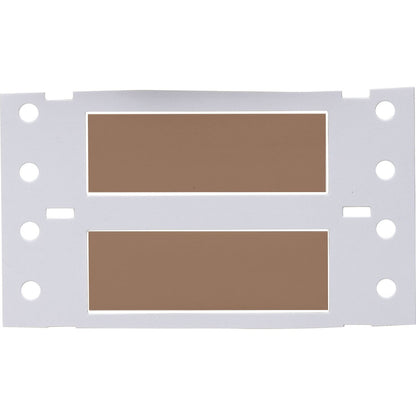 Brady PS-500-2-BR | 2" x 0.5" | PermaSleeve Heat Shrink and Cable Labels Brown