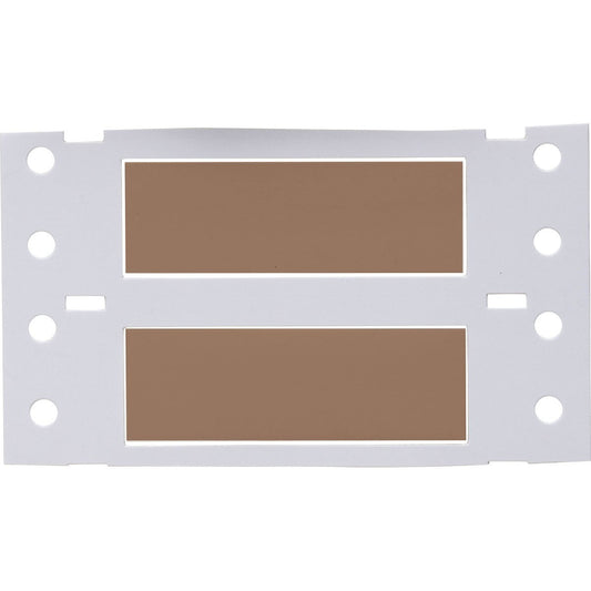 Brady PS-500-2-BR | 2" x 0.5" | PermaSleeve Heat Shrink and Cable Labels Brown