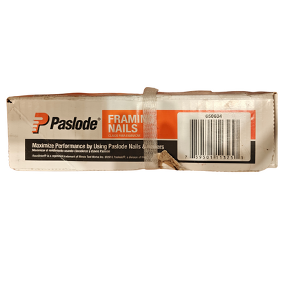 Paslode 650604 30 Degree 2-3/8" x .113" Brite Framing Nails Full Head | NEW