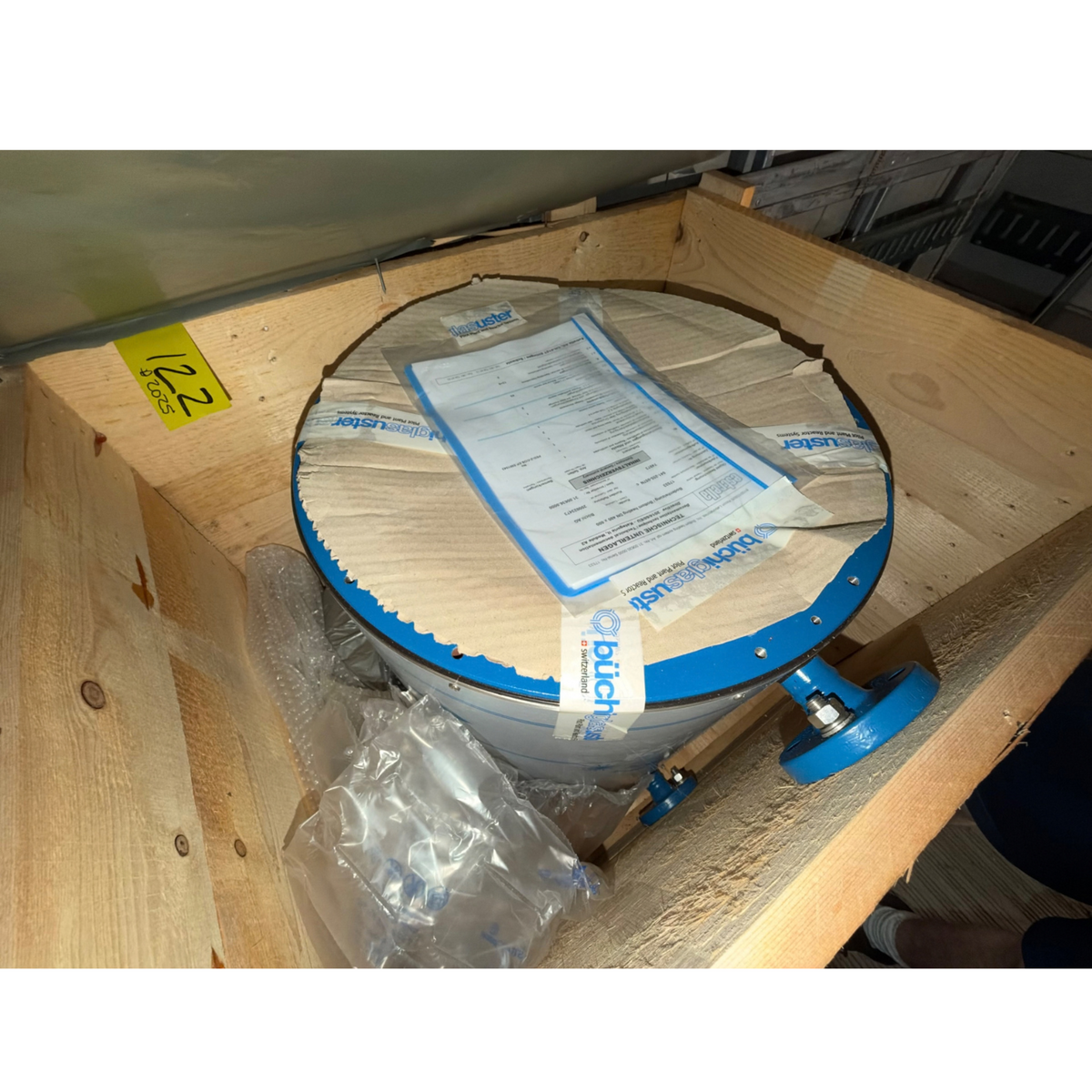 Buchi Glas Uster Estrella 17533 Bottom Heating Pilot Plant Reactor DN 400x600