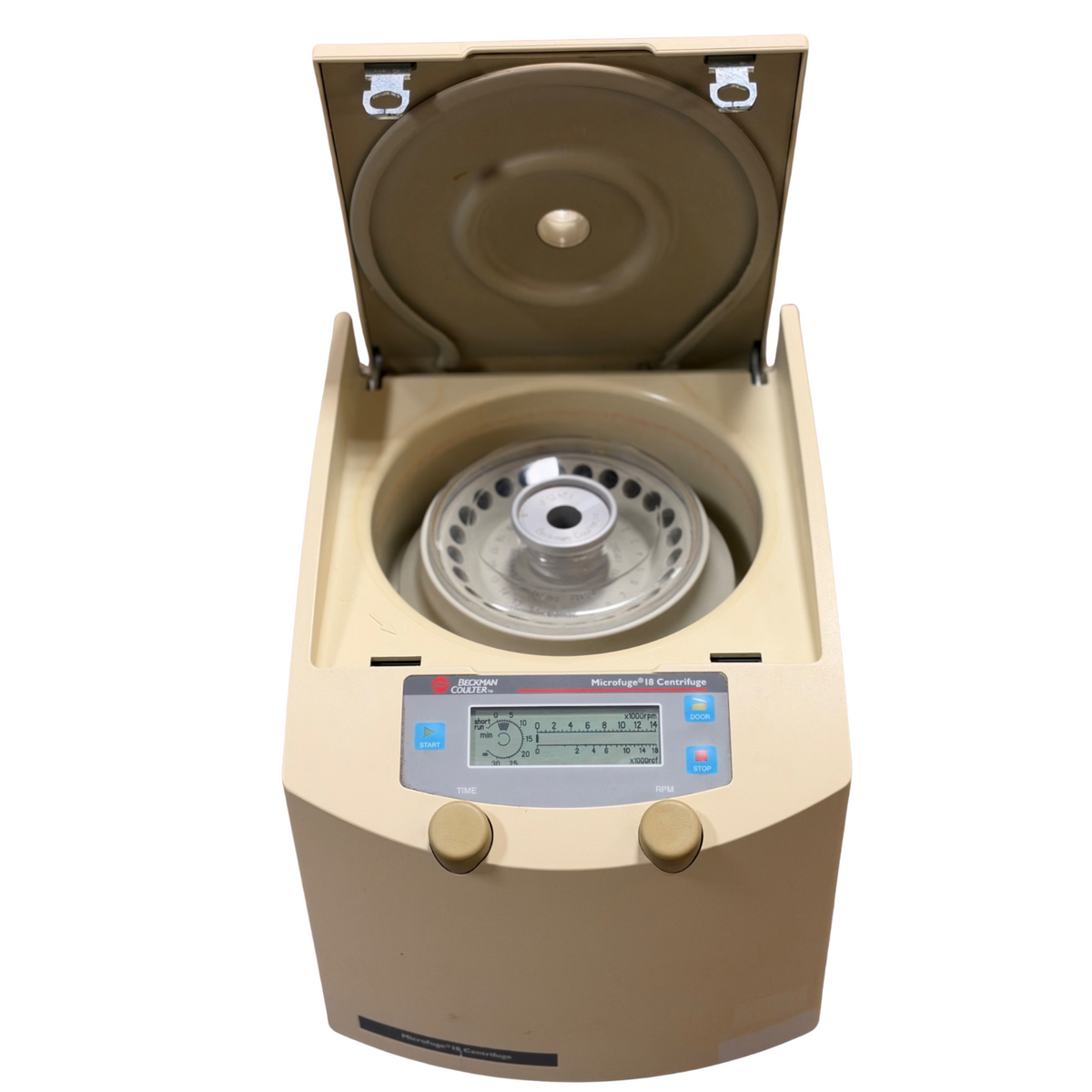 Beckman Coulter Microfuge 18 Centrifuge 367160 with F2415P 24-Place Rotor TESTED