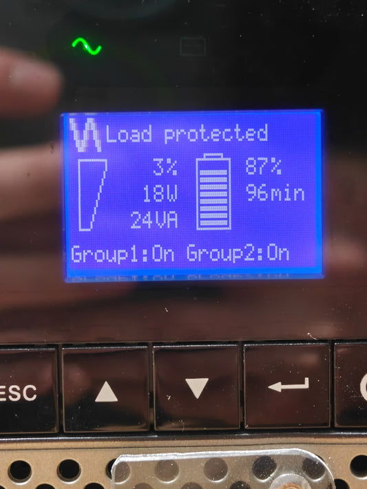 Eaton 5P 750 UPS Battery Backup 750VA /600W  Tower Uninterruptible Power -TESTED