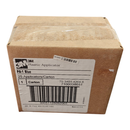 3M PA1-B Hand Applicator Squeegee Blue 25/Carton | Vinyl Wrap Tool