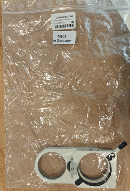 ZEISS Axiovert Cross Stage Mounting Plate [453560] Aufsetzbarer Kreuztisch | NEW