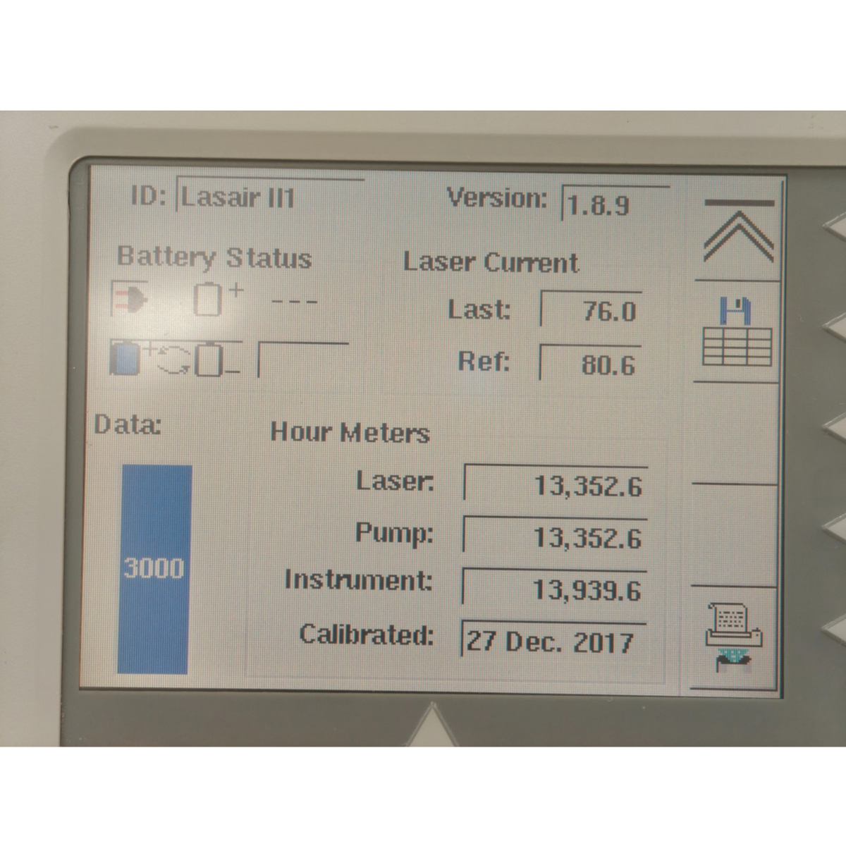 Particle Measuring Systems Lasair II 310A-A Aerosol Cleanroom Particle Counter