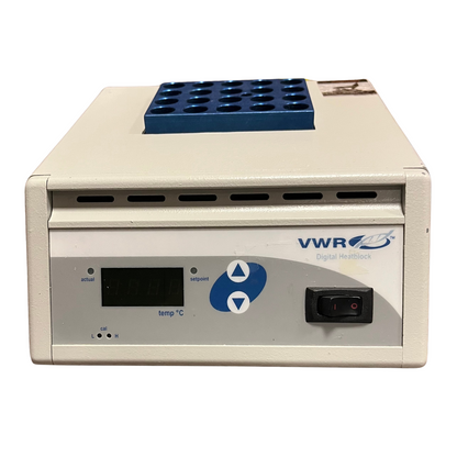 VWR Digital Heatblock I 13259-050 Single Block Heater Dry Bath w/ 20-Well TESTED