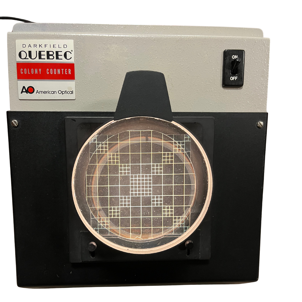American Optical Model 3325 Darkfield Quebec Colony Counter -  Tested