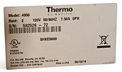Thermo Scientific MaxQ 5000 Incubated Floor Shaker [SHKE5000] with Flask Clamps