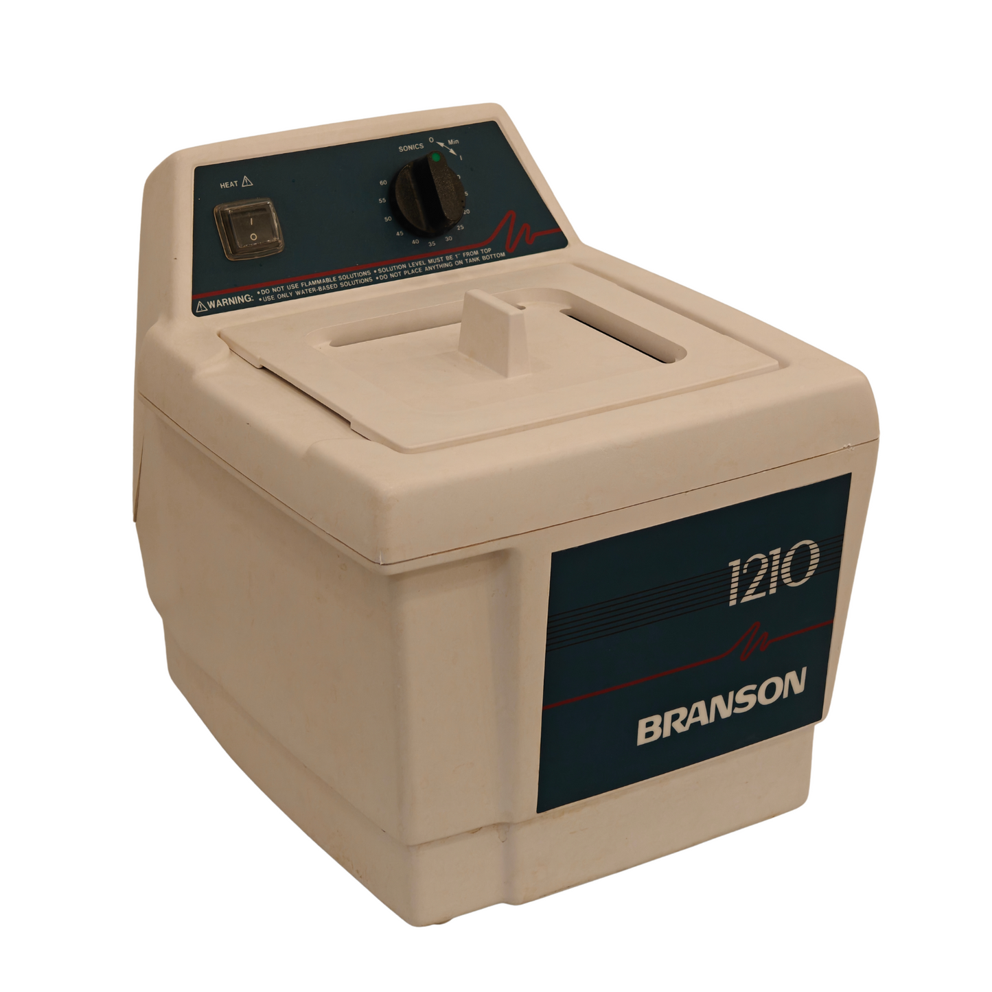 Branson 1210R-MTH 1.9 L Ultrasonic Cleaner Heated Water Bath Bransonic - TESTED