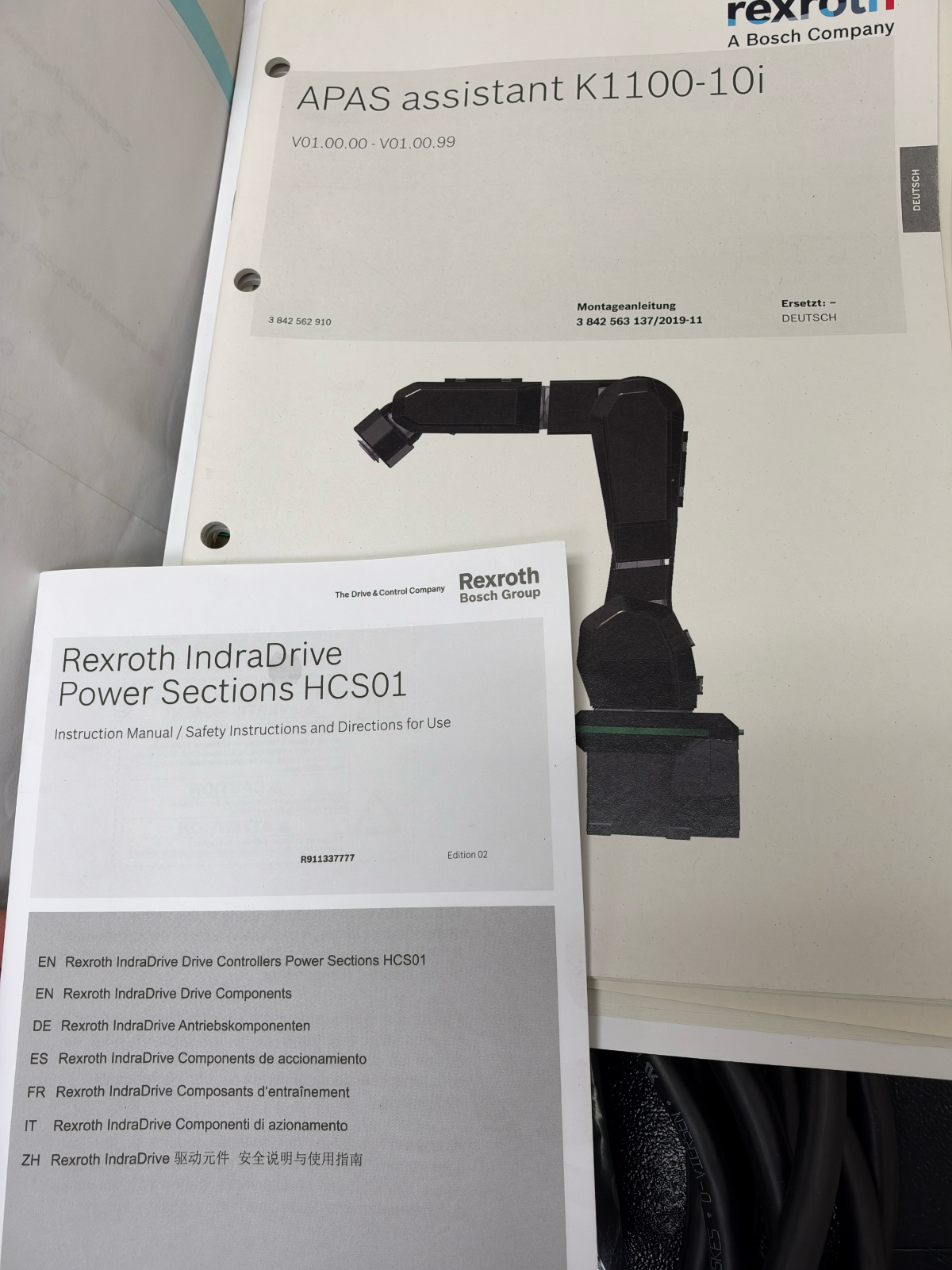 KUKA KR 10 R1100-2 10kg Industrial Robot w/ KR C4 Controller, Bosch Rexroth APAS