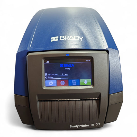 BRADY i5100 Label Printer, 300 dpi, Thermal Transfer, with Assorted Label Rolls