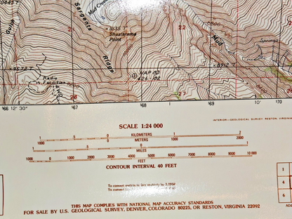 USGS Topographic Map Mt. Shasta California Provisional Edition 1986 1:24,000