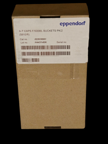 Eppendorf Aerosol-Tight Lids for 500mL Rectangular Buckets A-4-81 Rotor | 2 Pack